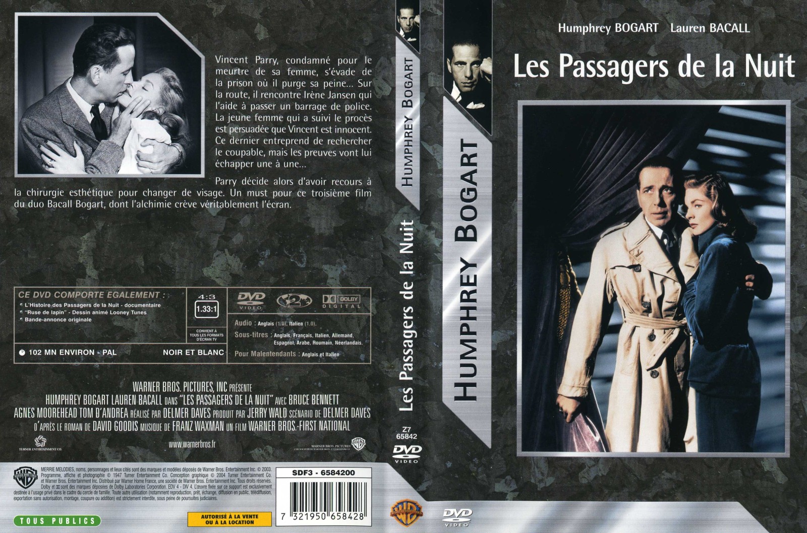 Jaquette DVD Les passagers de la nuit